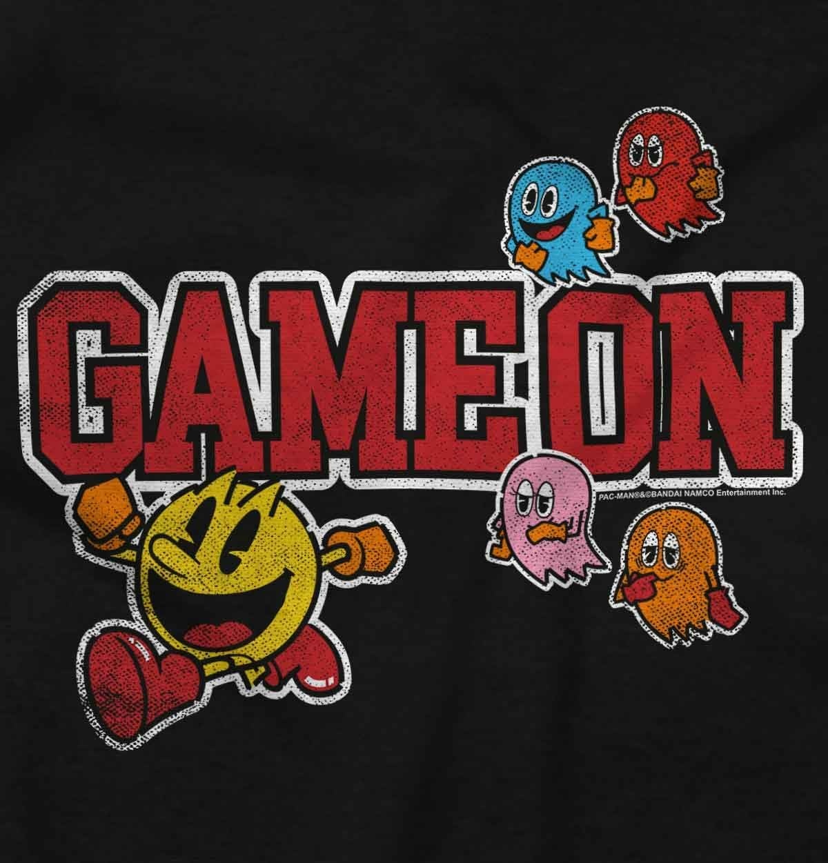 image:imageBrisco Brands Retro Arcade PACMAN Ghosts Game On Baby Romper Boys or GirlsBlack