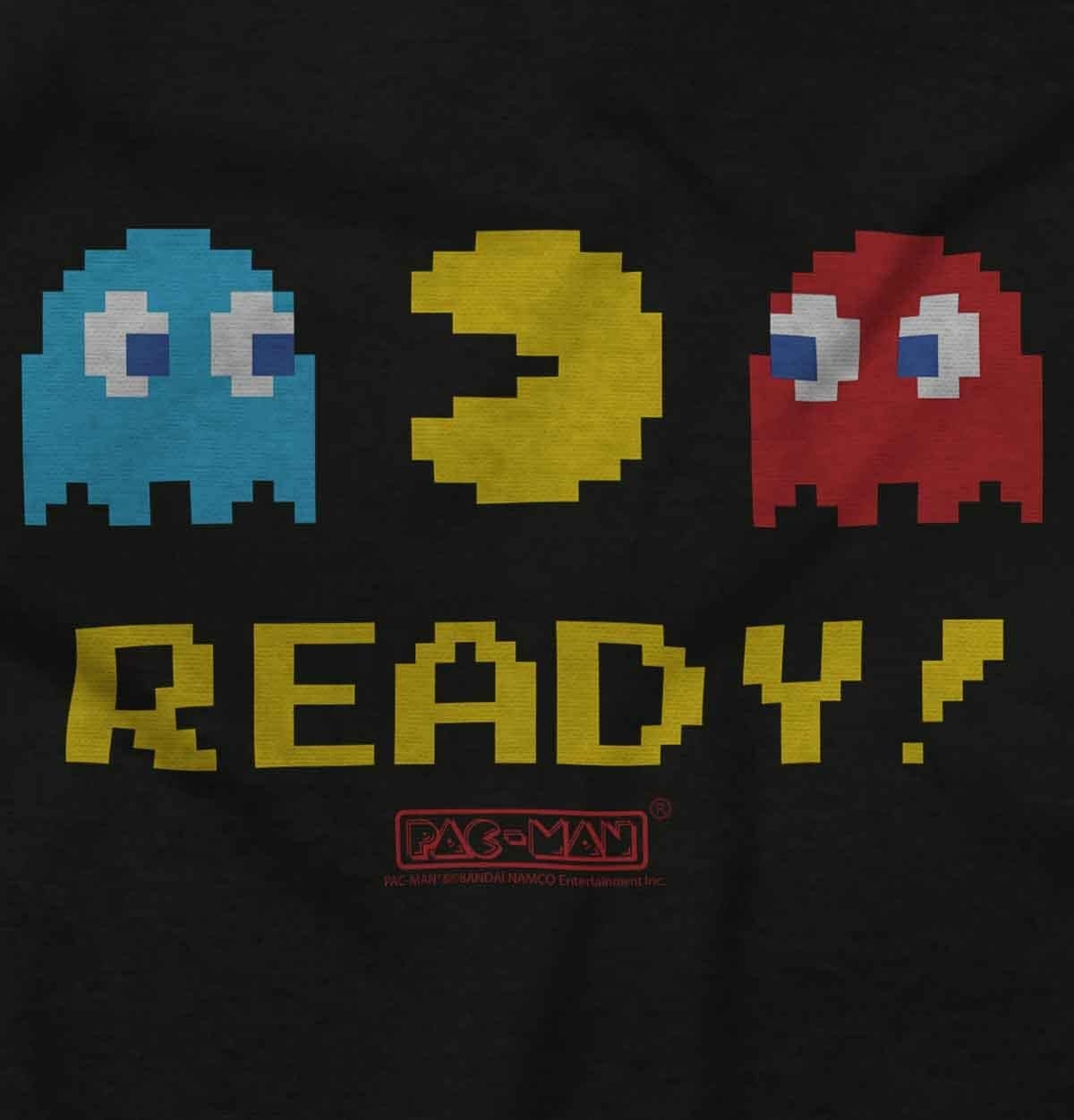 image:imagePacman 1980s Vintage Video Game Toddler Boy Girl T ShirtBlack
