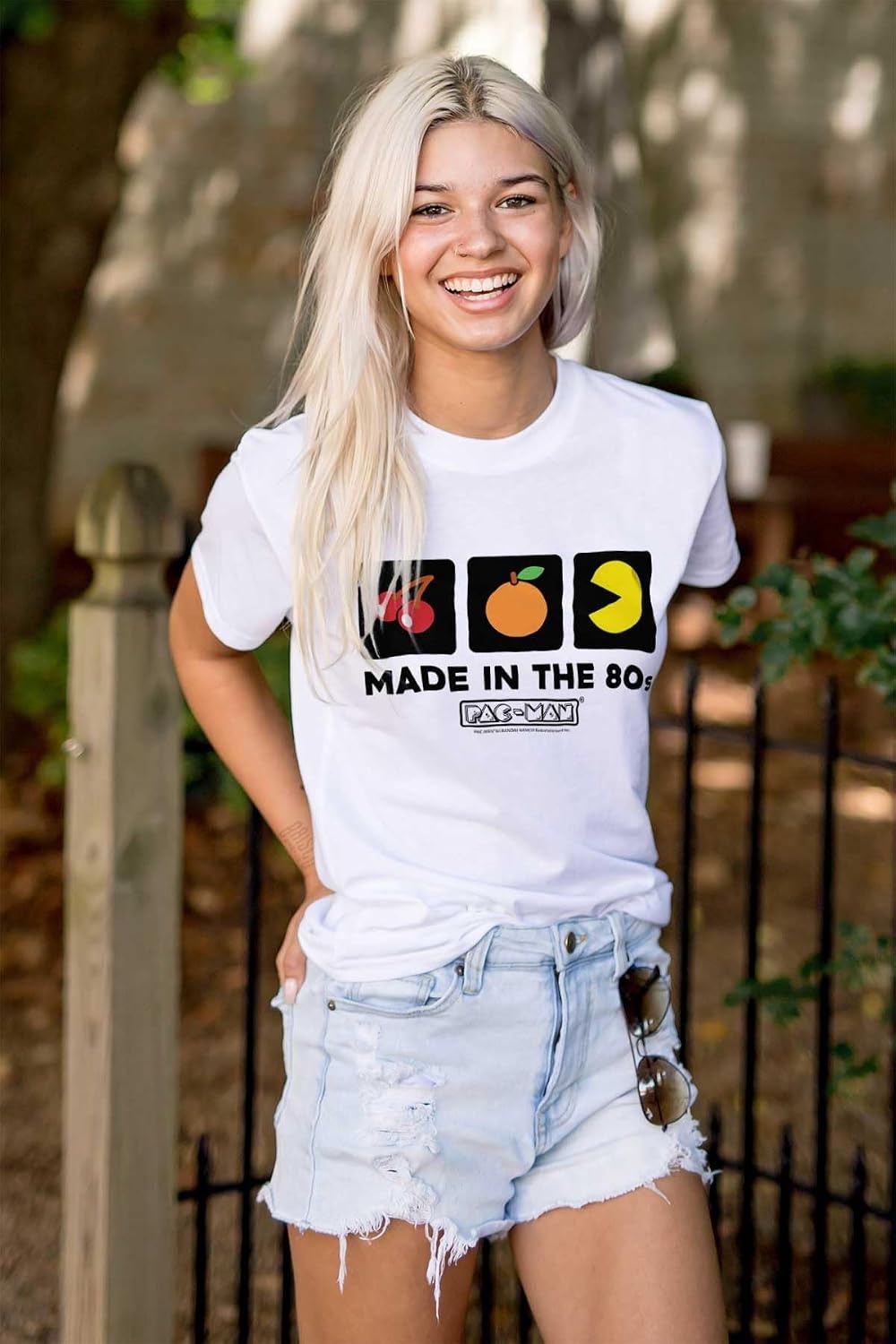 image:imagePacman Made in The 80s Vintage Graphic T Shirt Men or WomenWhite