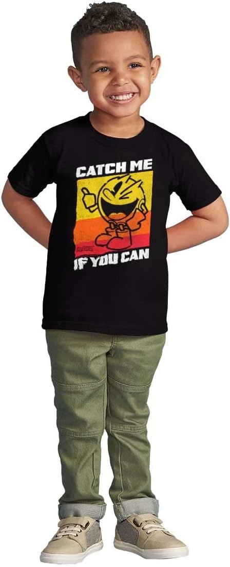 image:imageRetro Catch Pacman Funny Arcade Game Toddler Boy Girl T ShirtBlack
