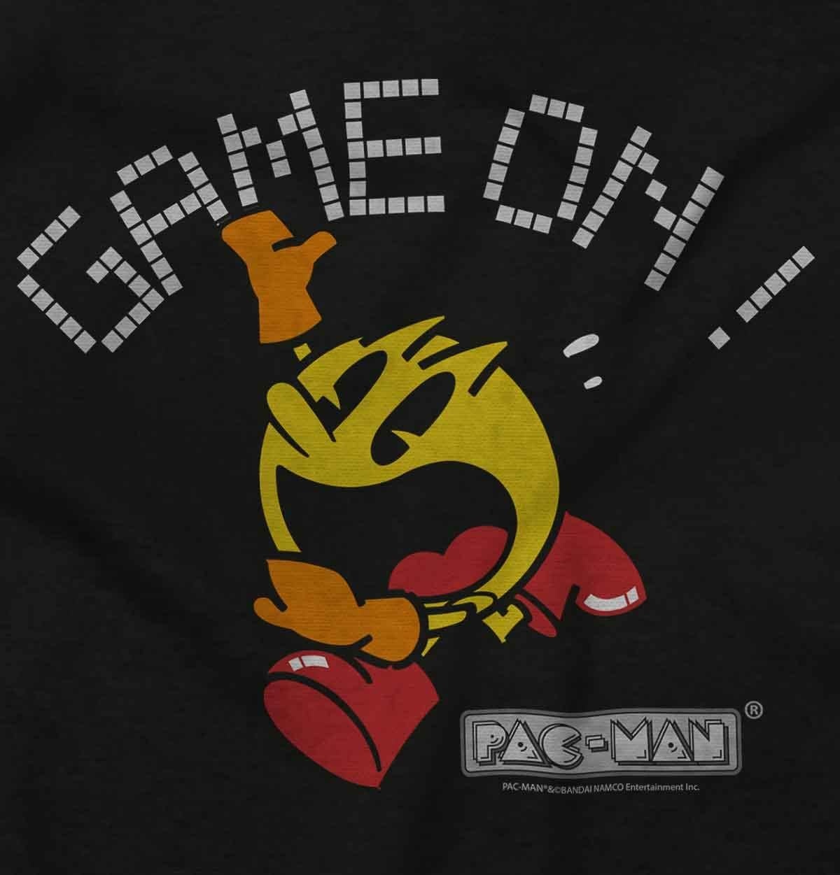 image:imageBrisco Brands PACMAN Game On Retro 1980s Gaming Sweatshirt for Men or WomenBlack