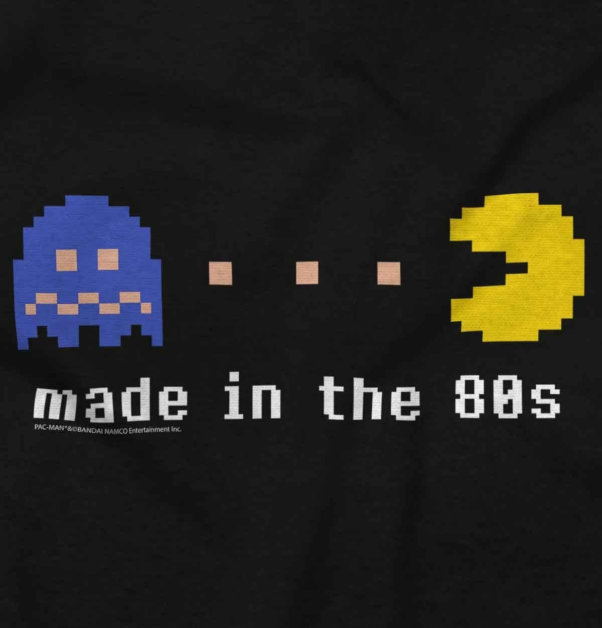 image:imageBrisco Brands PACMAN Made in the 80s 1980s Kid Hoodie Sweatshirt Women MenBlack