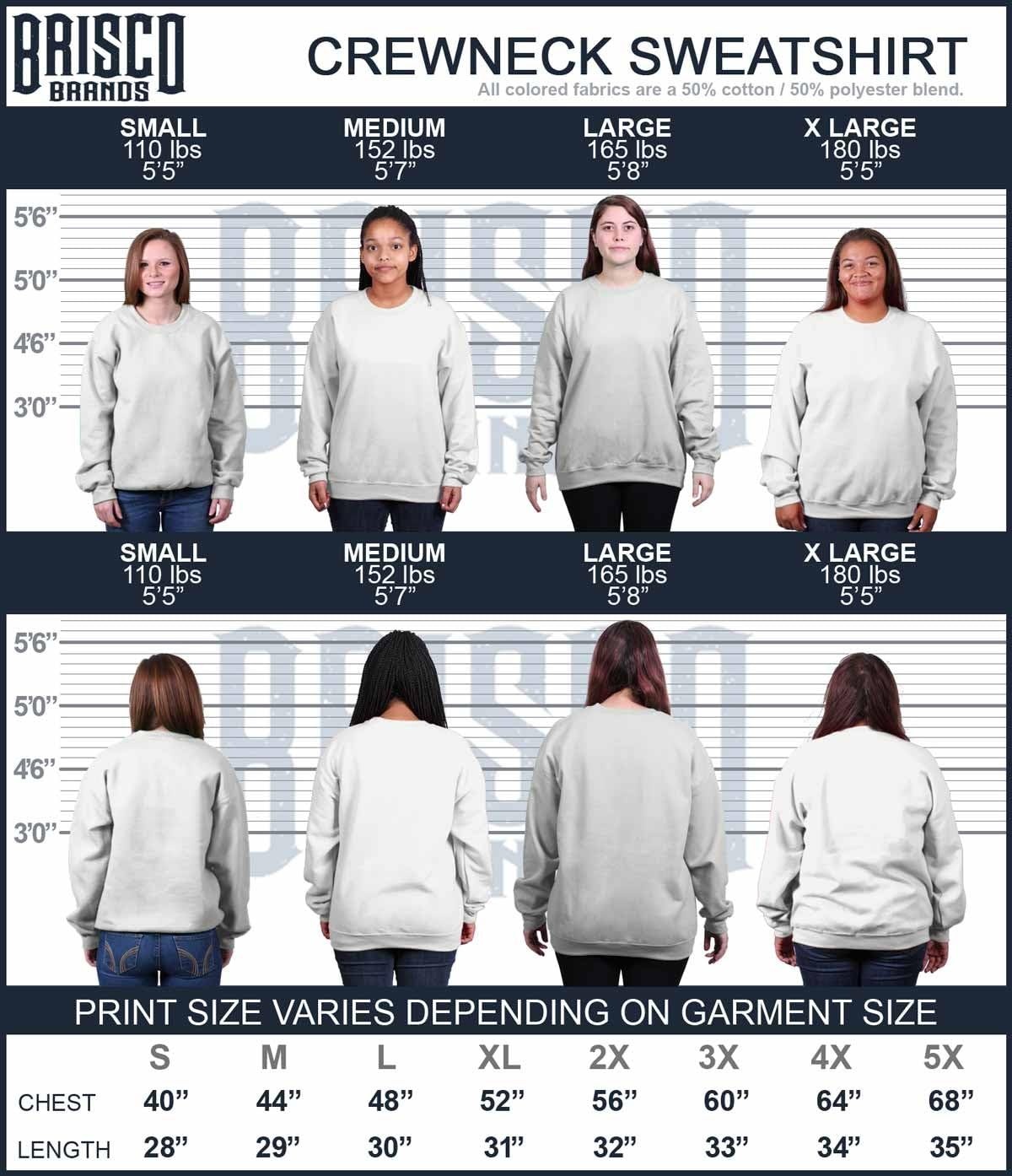 image:imageBrisco Brands Retro Cute Hungry Funny PACMAN Game Women Crewneck SweatshirtWhite