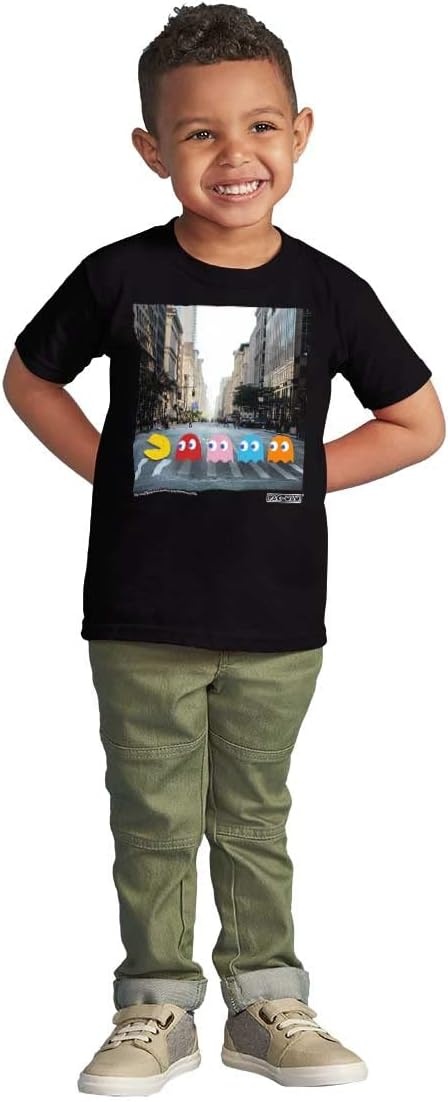 image:imagePacman Ghosts Classic Rock Album Toddler Boy Girl T ShirtBlack