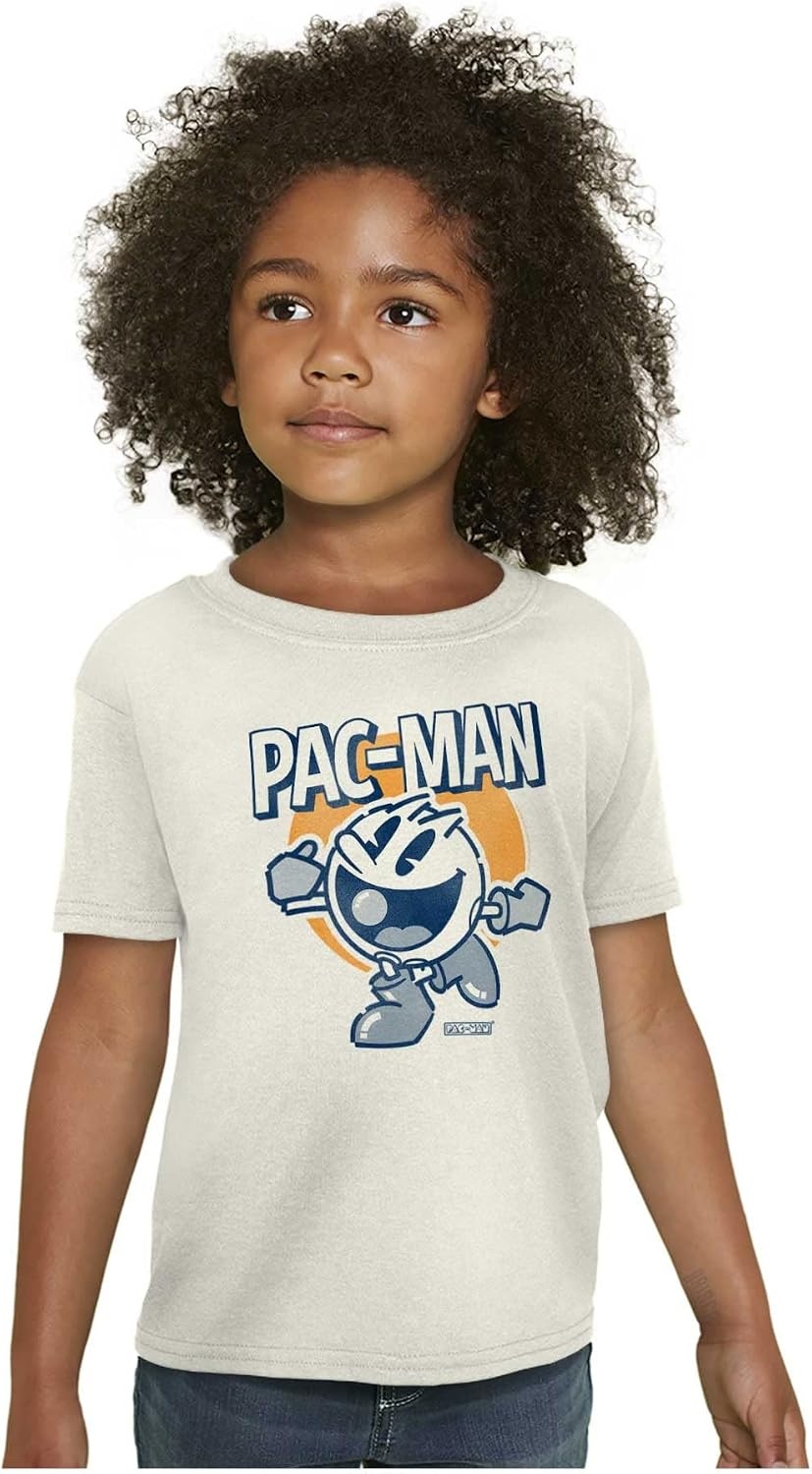 image:imageVintage Pacman Arcade Game Nostalgic Crewneck T Shirts Boy Girl