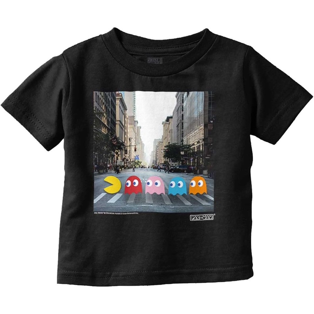 image:imagePacman Ghosts Classic Rock Album Toddler Boy Girl T ShirtBlack