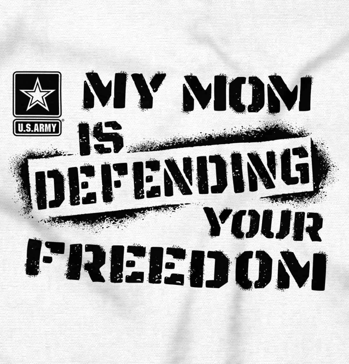 image:imageBrisco Brands US Army My Mom Defending Freedom Hoodie Sweatshirt Women MenWhite