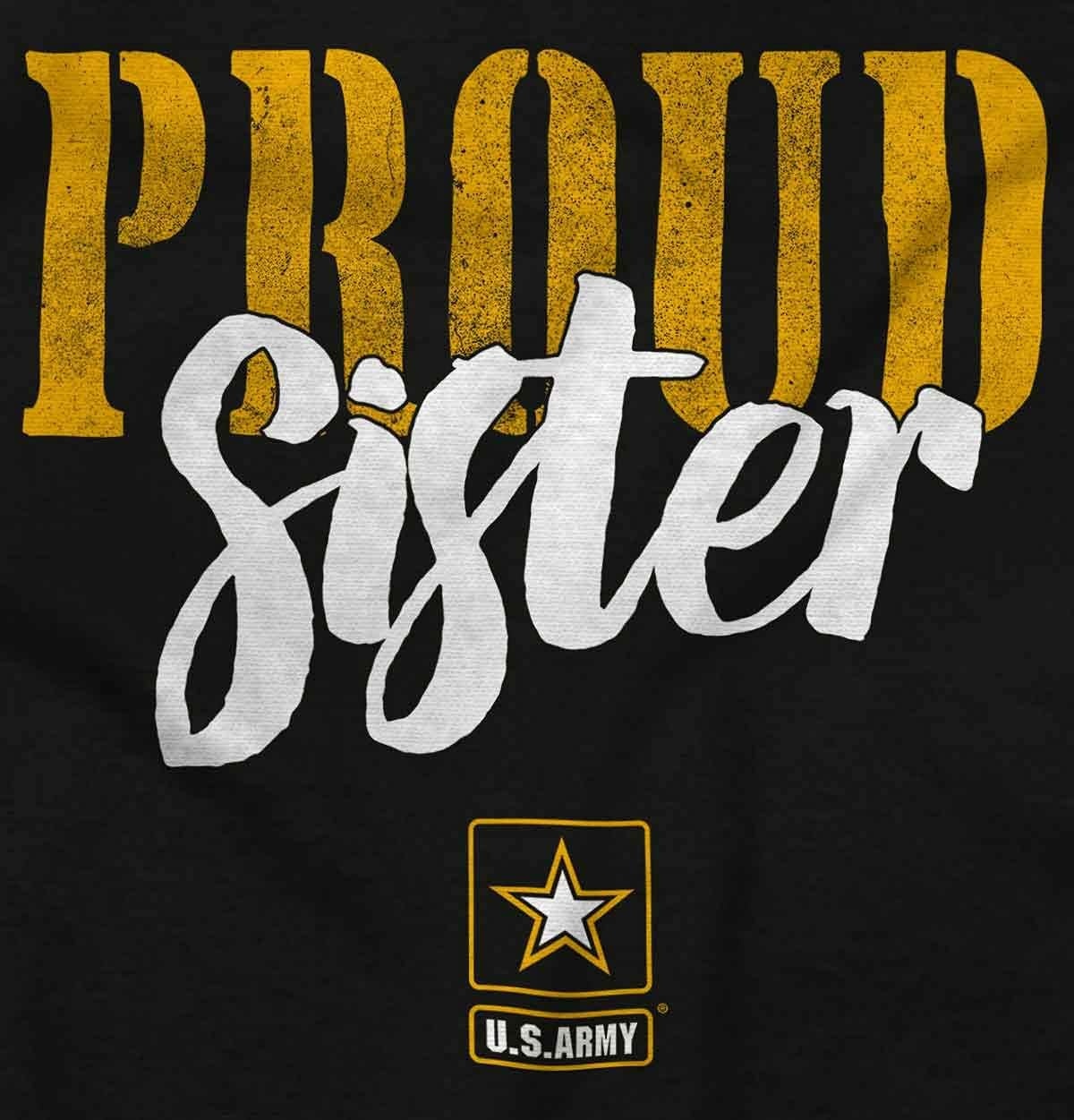 image:imageBrisco Brands US Army Proud Sister of a Soldier Zip Hoodie Sweatshirt Women