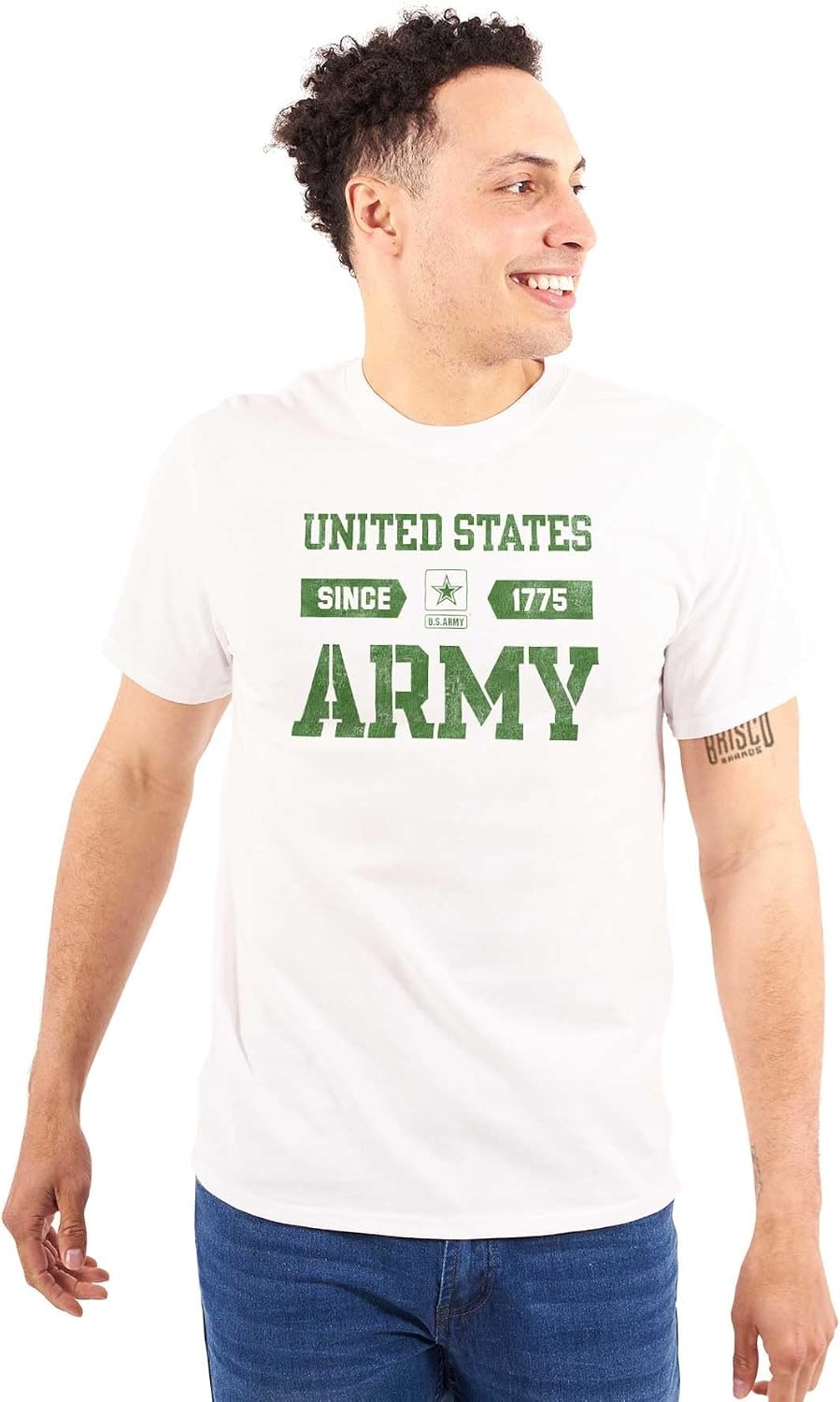 image:imageUS Army Soldier Veteran Proud Pride Graphic T Shirt Men or WomenWhite