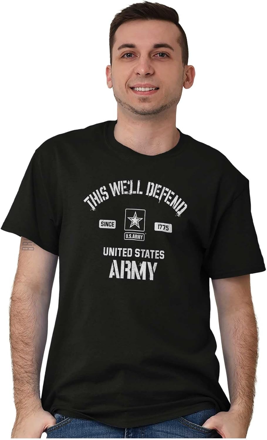 image:imageUS Army This Well Defend Graphic T Shirt Men or WomenBlack