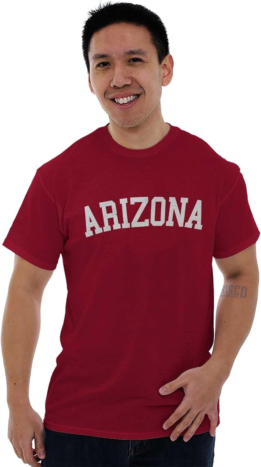 image:imageUSA State Simple Traditional Classic Graphic T Shirt for Men or WomenCardinal Red