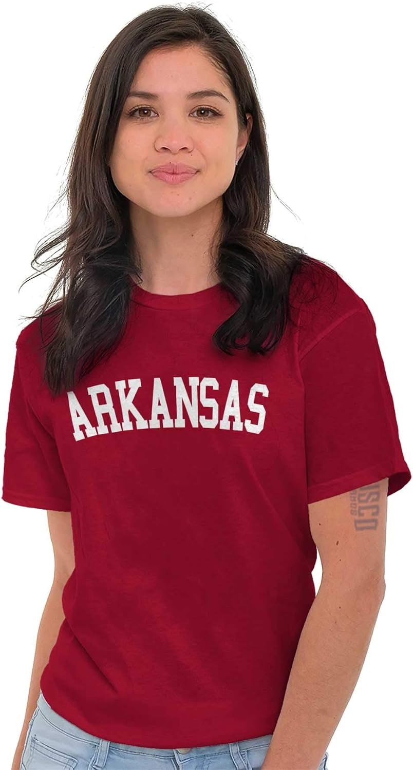 image:imageUSA State Simple Traditional Classic Graphic T Shirt for Men or WomenCardinal Red