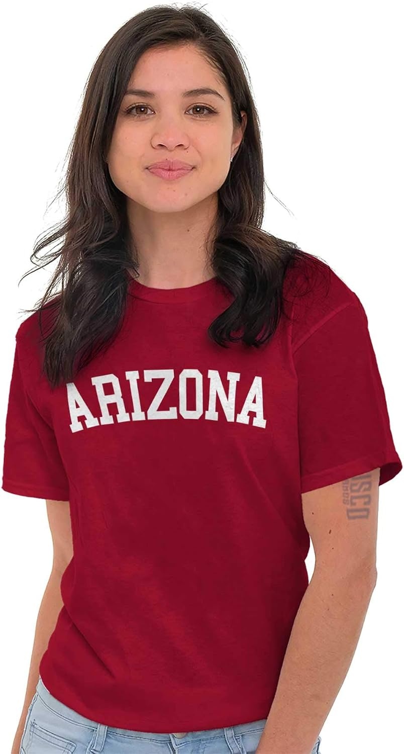 image:imageUSA State Simple Traditional Classic Graphic T Shirt for Men or WomenCardinal Red