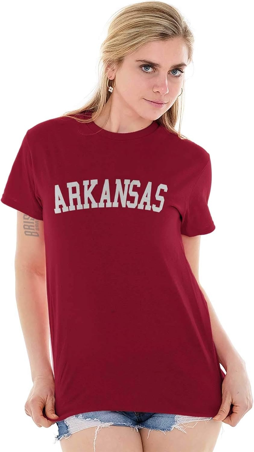 image:imageUSA State Simple Traditional Classic Graphic T Shirt for Men or WomenCardinal Red