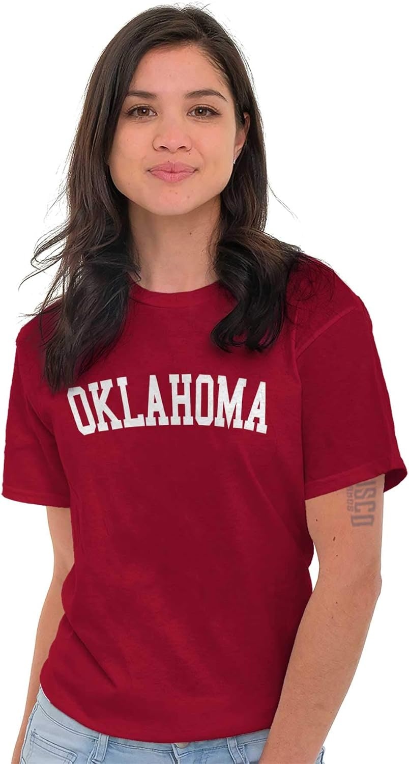 image:imageUSA State Simple Traditional Classic Graphic T Shirt for Men or WomenCardinal Red