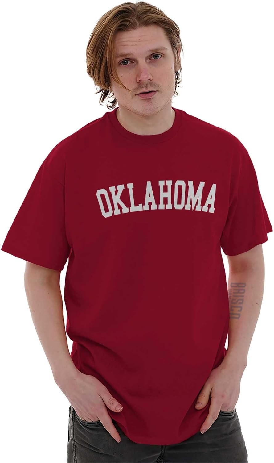 image:imageUSA State Simple Traditional Classic Graphic T Shirt for Men or WomenCardinal Red