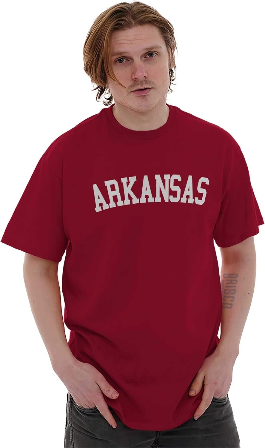 image:imageUSA State Simple Traditional Classic Graphic T Shirt for Men or WomenCardinal Red