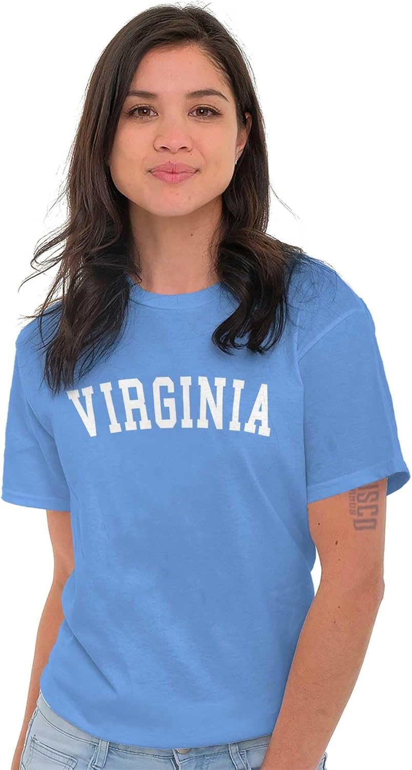 image:imageUSA State Simple Traditional Classic Graphic T Shirt for Men or WomenCarolina Blue