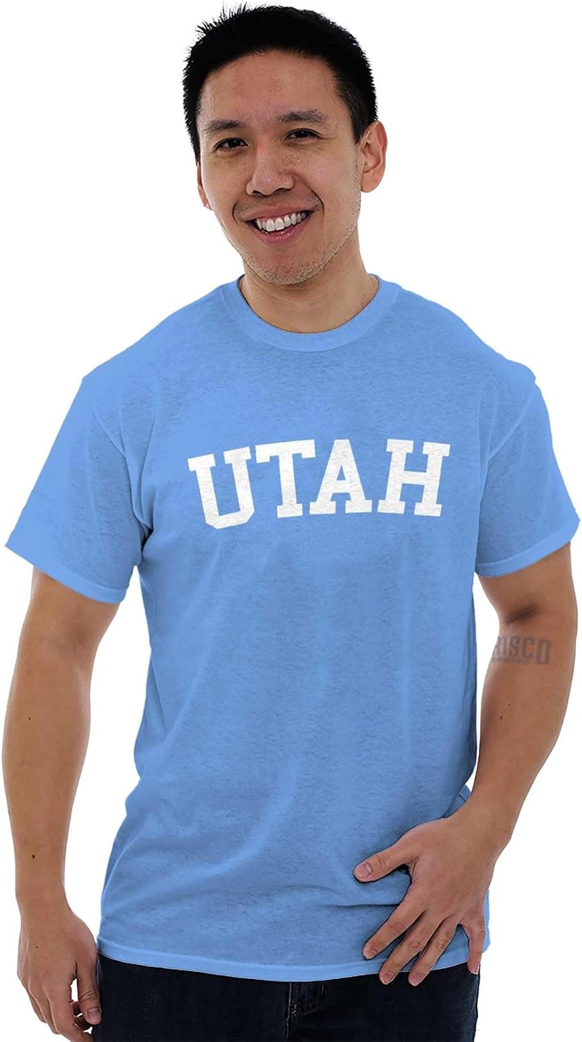 image:imageUSA State Simple Traditional Classic Graphic T Shirt for Men or WomenCarolina Blue