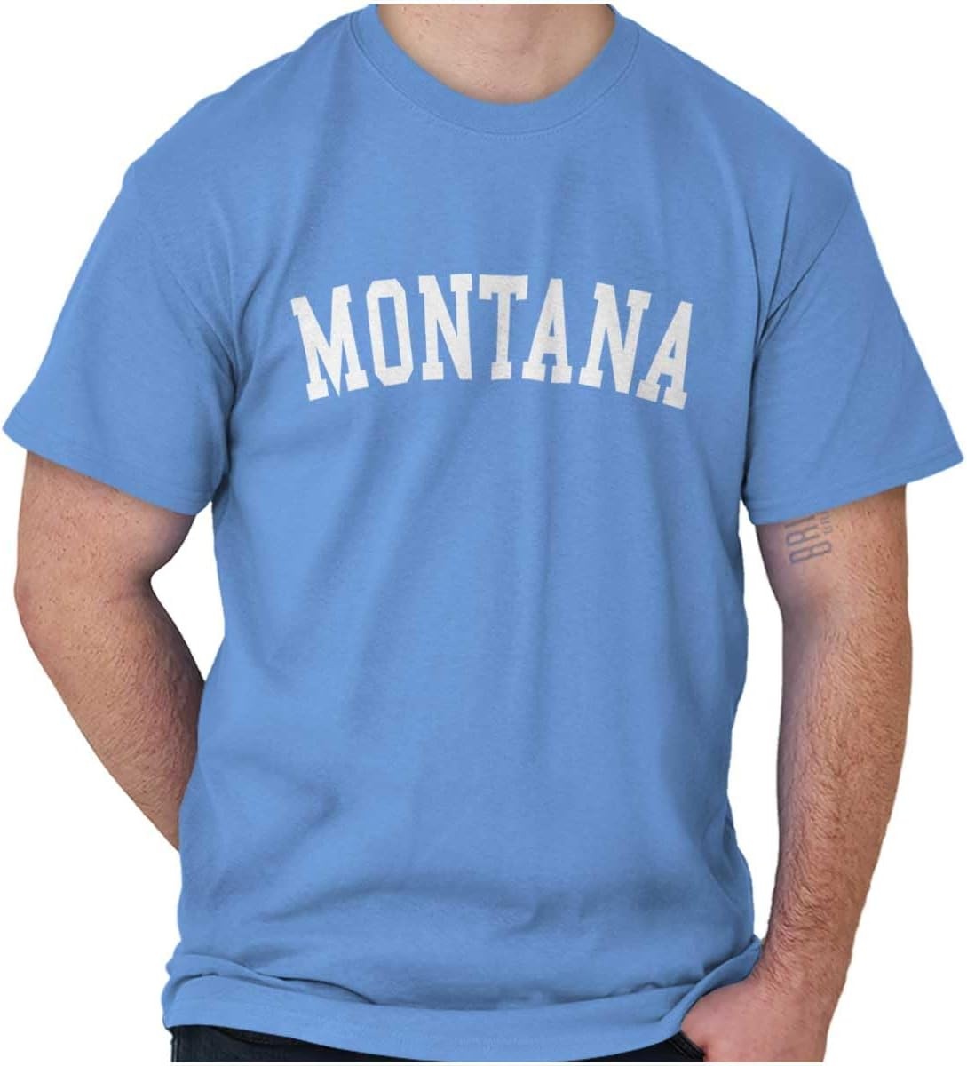 image:imageUSA State Simple Traditional Classic Graphic T Shirt for Men or WomenCarolina Blue