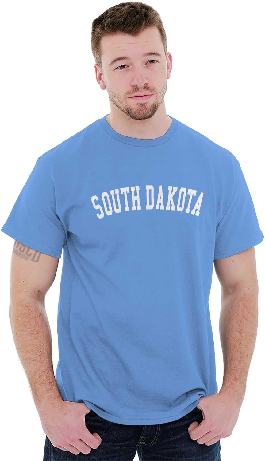 image:imageUSA State Simple Traditional Classic Graphic T Shirt for Men or WomenCarolina Blue