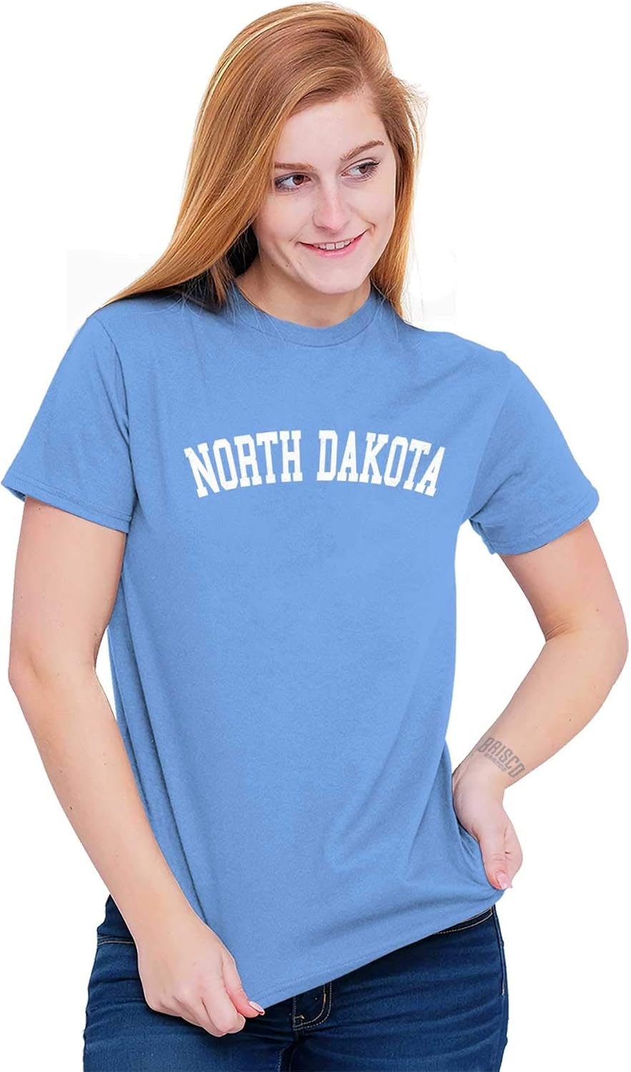 image:imageUSA State Simple Traditional Classic Graphic T Shirt for Men or WomenCarolina Blue