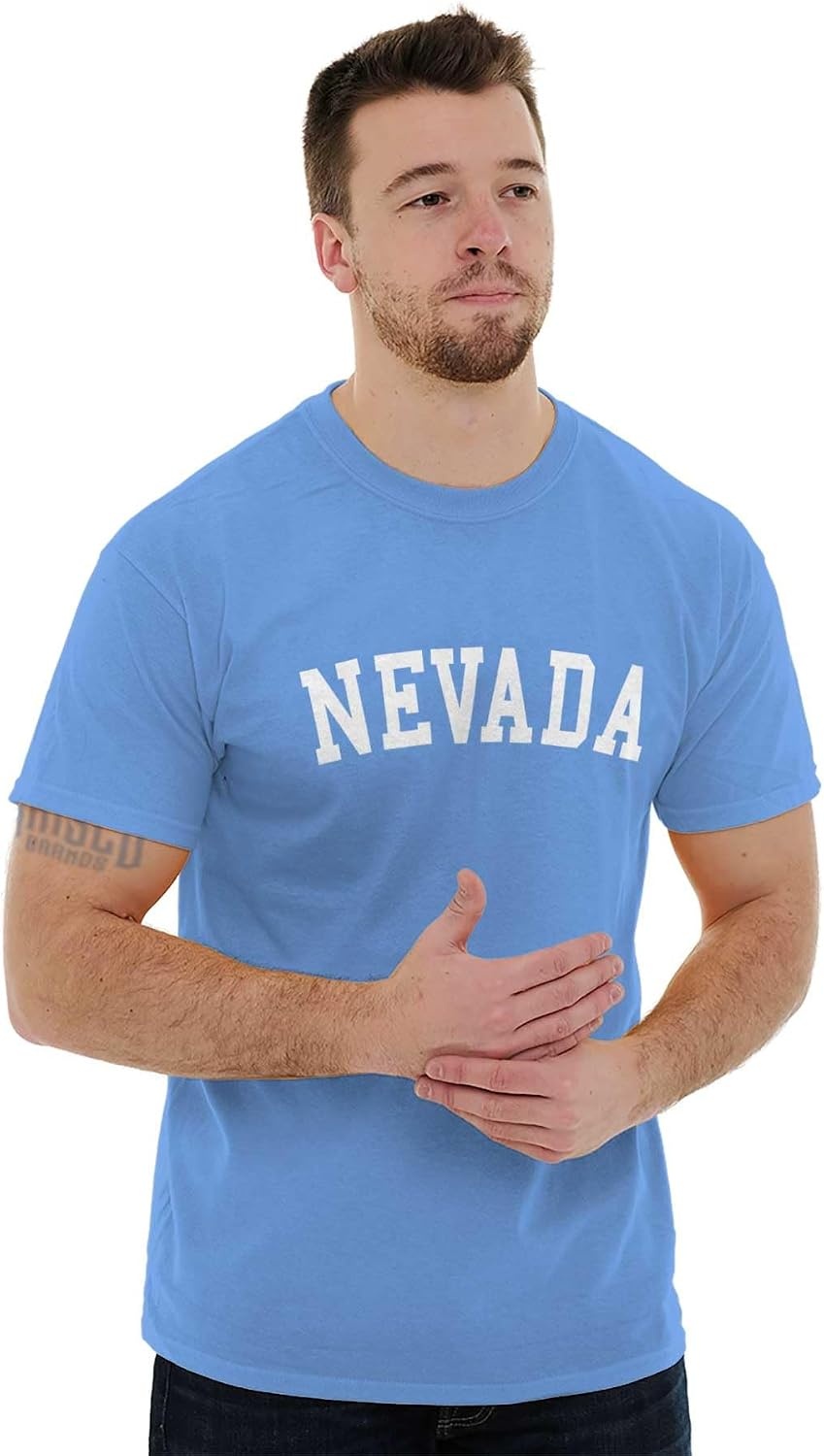 image:imageUSA State Simple Traditional Classic Graphic T Shirt for Men or WomenCarolina Blue