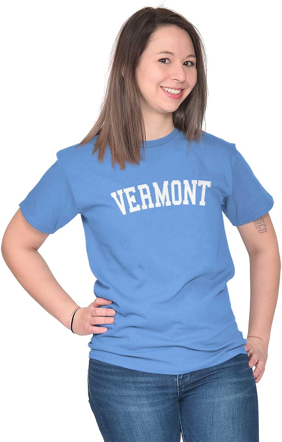 image:imageUSA State Simple Traditional Classic Graphic T Shirt for Men or WomenCarolina Blue