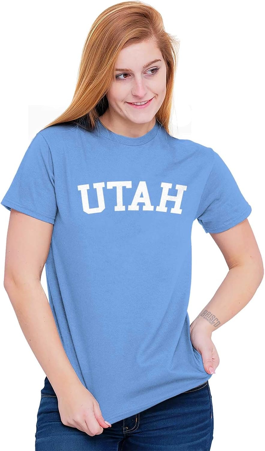 image:imageUSA State Simple Traditional Classic Graphic T Shirt for Men or WomenCarolina Blue