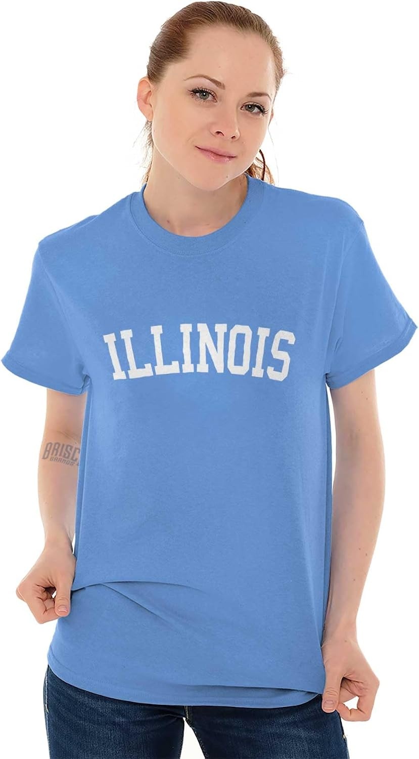 image:imageUSA State Simple Traditional Classic Graphic T Shirt for Men or WomenCarolina Blue