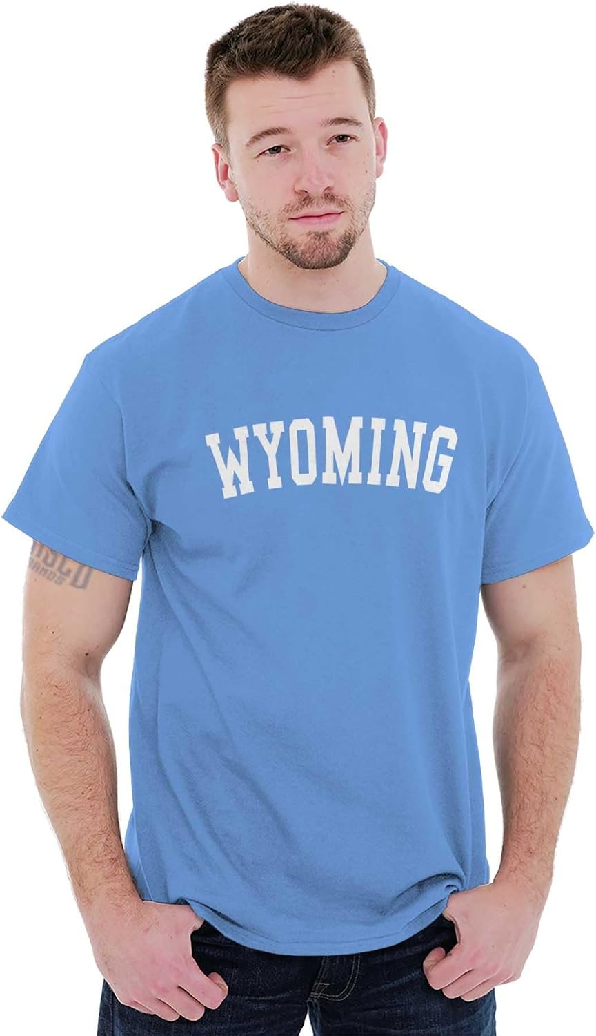 image:imageUSA State Simple Traditional Classic Graphic T Shirt for Men or WomenCarolina Blue