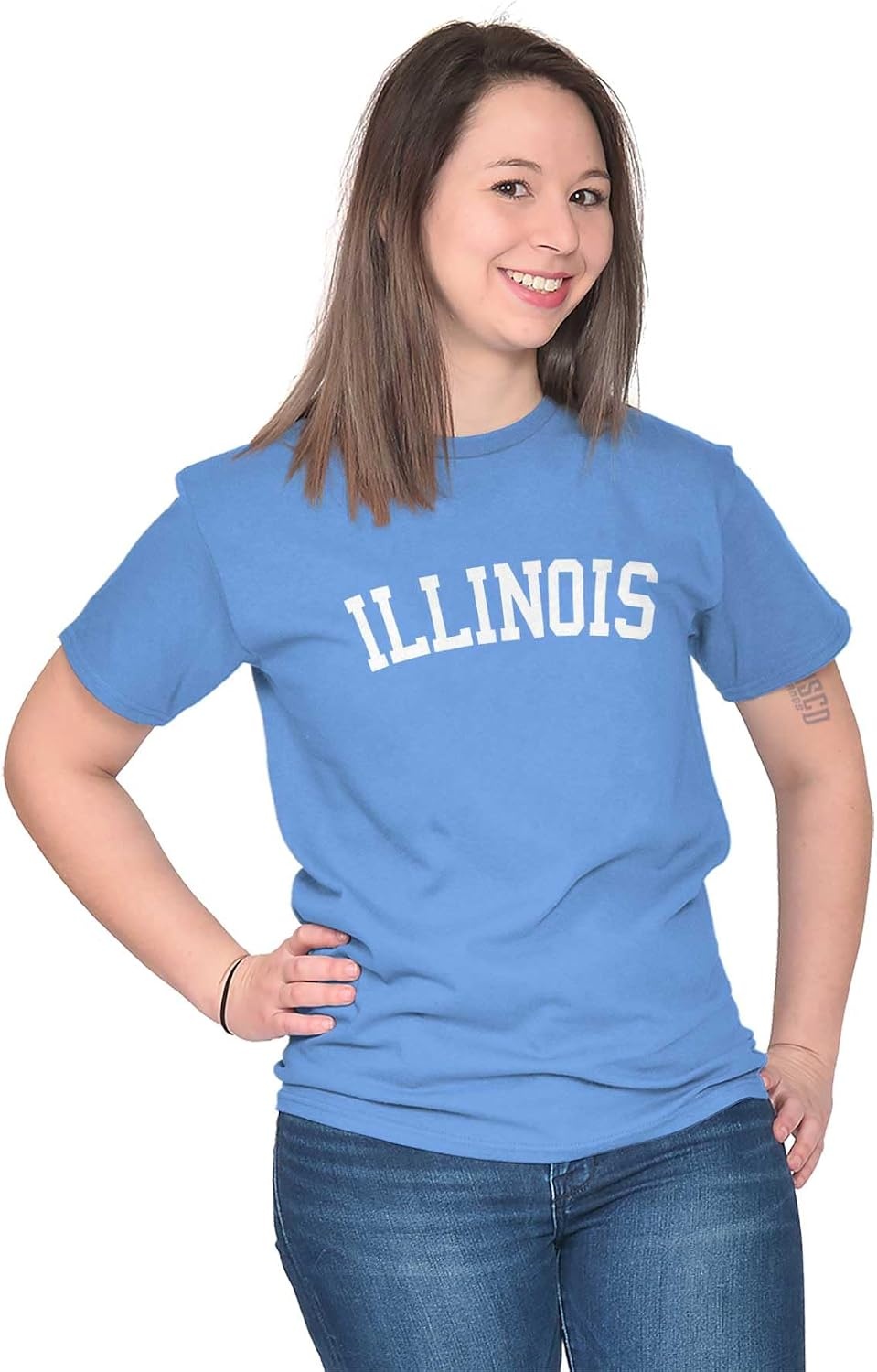 image:imageUSA State Simple Traditional Classic Graphic T Shirt for Men or WomenCarolina Blue