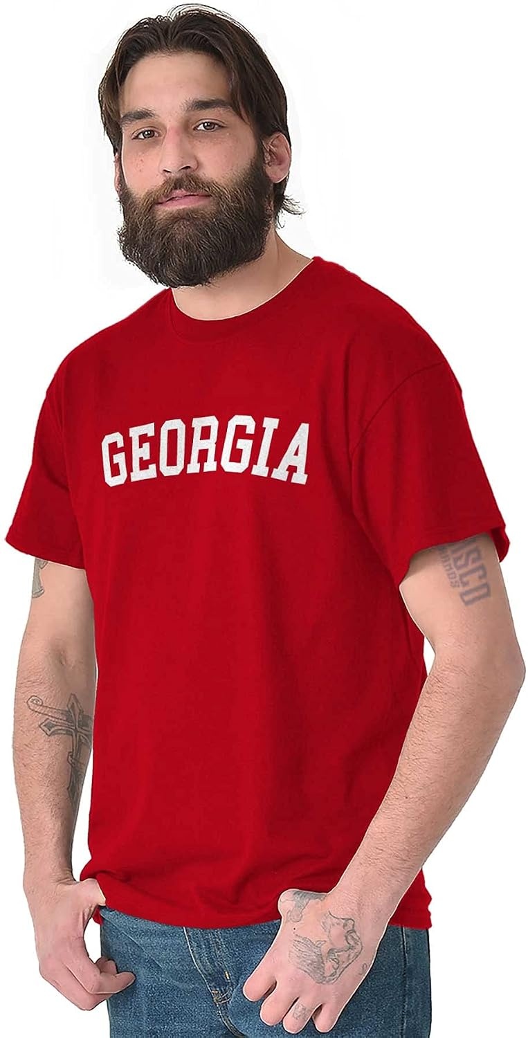 image:imageUSA State Simple Traditional Classic Graphic T Shirt for Men or WomenCherry Red