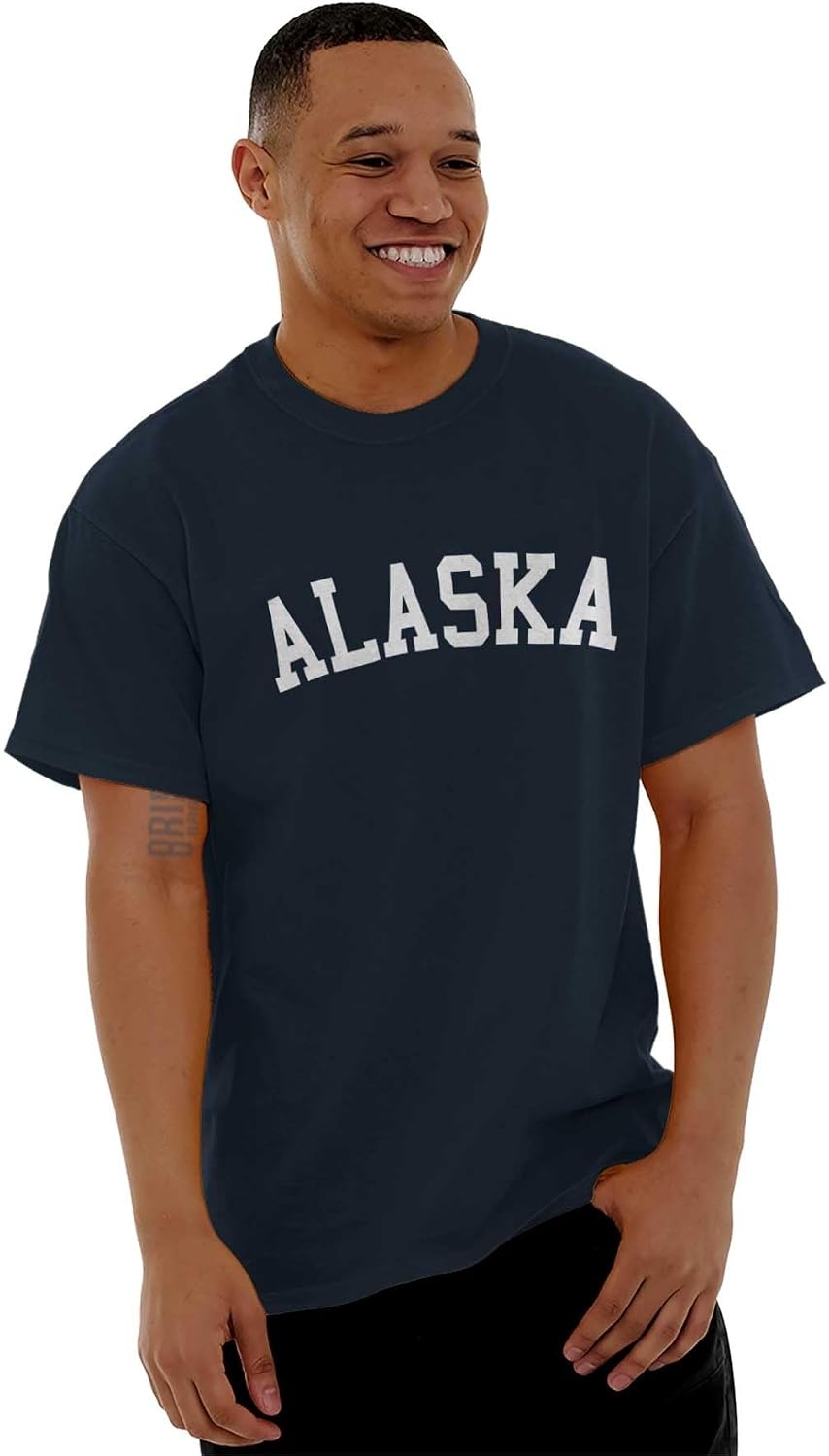 image:imageUSA State Simple Traditional Classic Graphic T Shirt for Men or WomenNavy