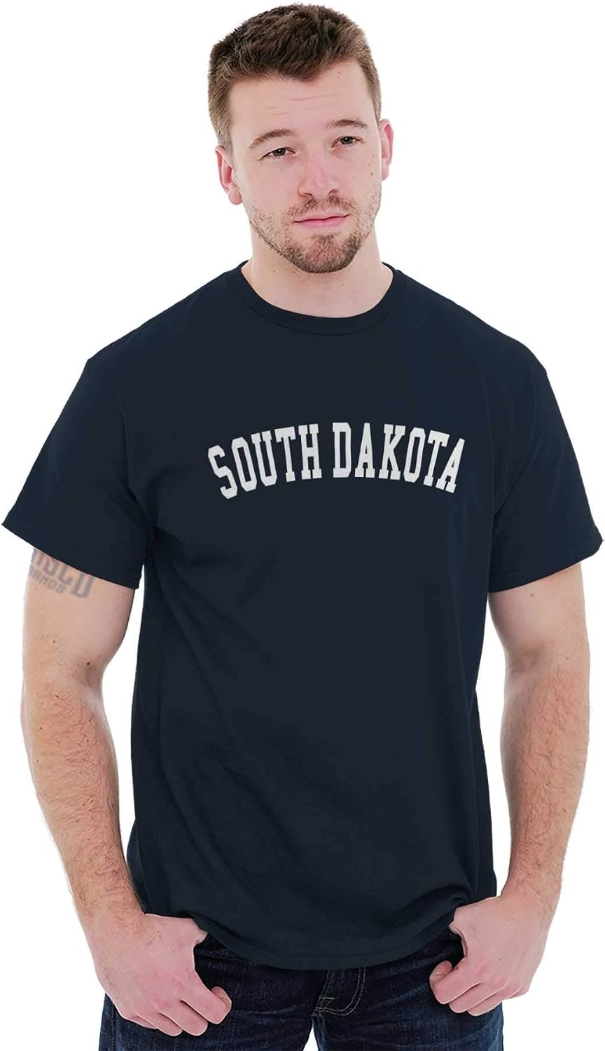 image:imageUSA State Simple Traditional Classic Graphic T Shirt for Men or WomenNavy
