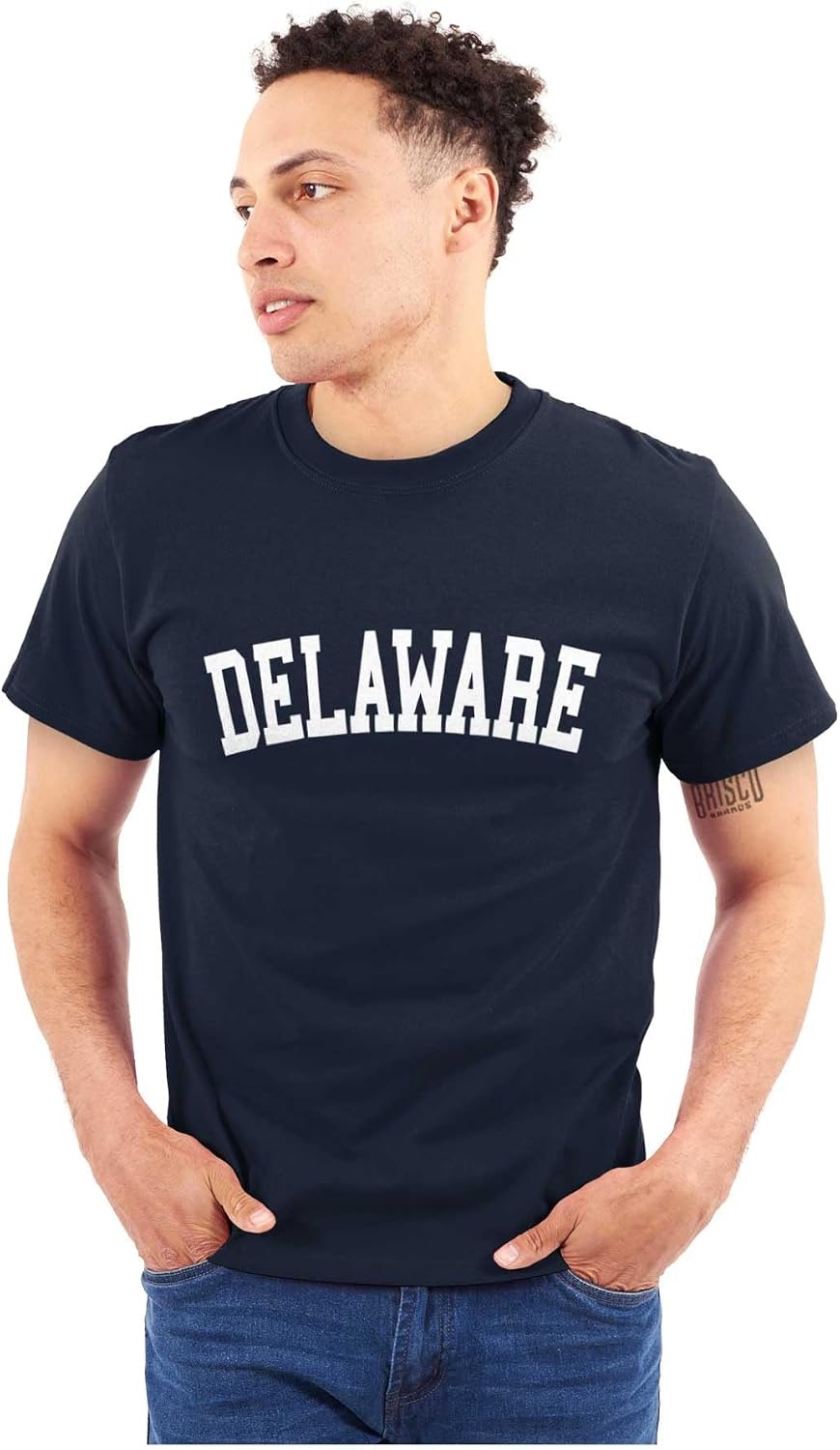 image:imageUSA State Simple Traditional Classic Graphic T Shirt for Men or WomenNavy