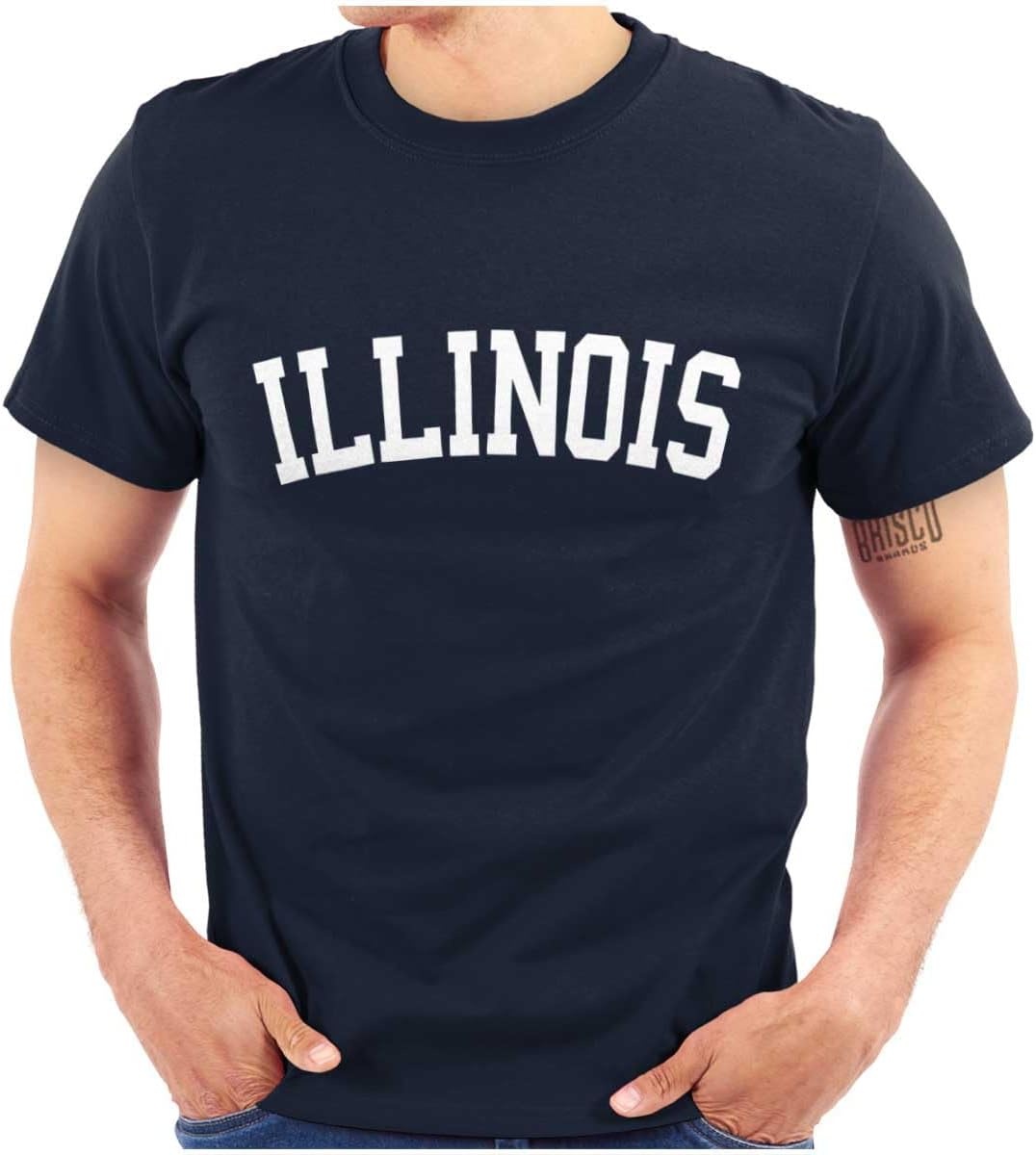 image:imageUSA State Simple Traditional Classic Graphic T Shirt for Men or WomenNavy