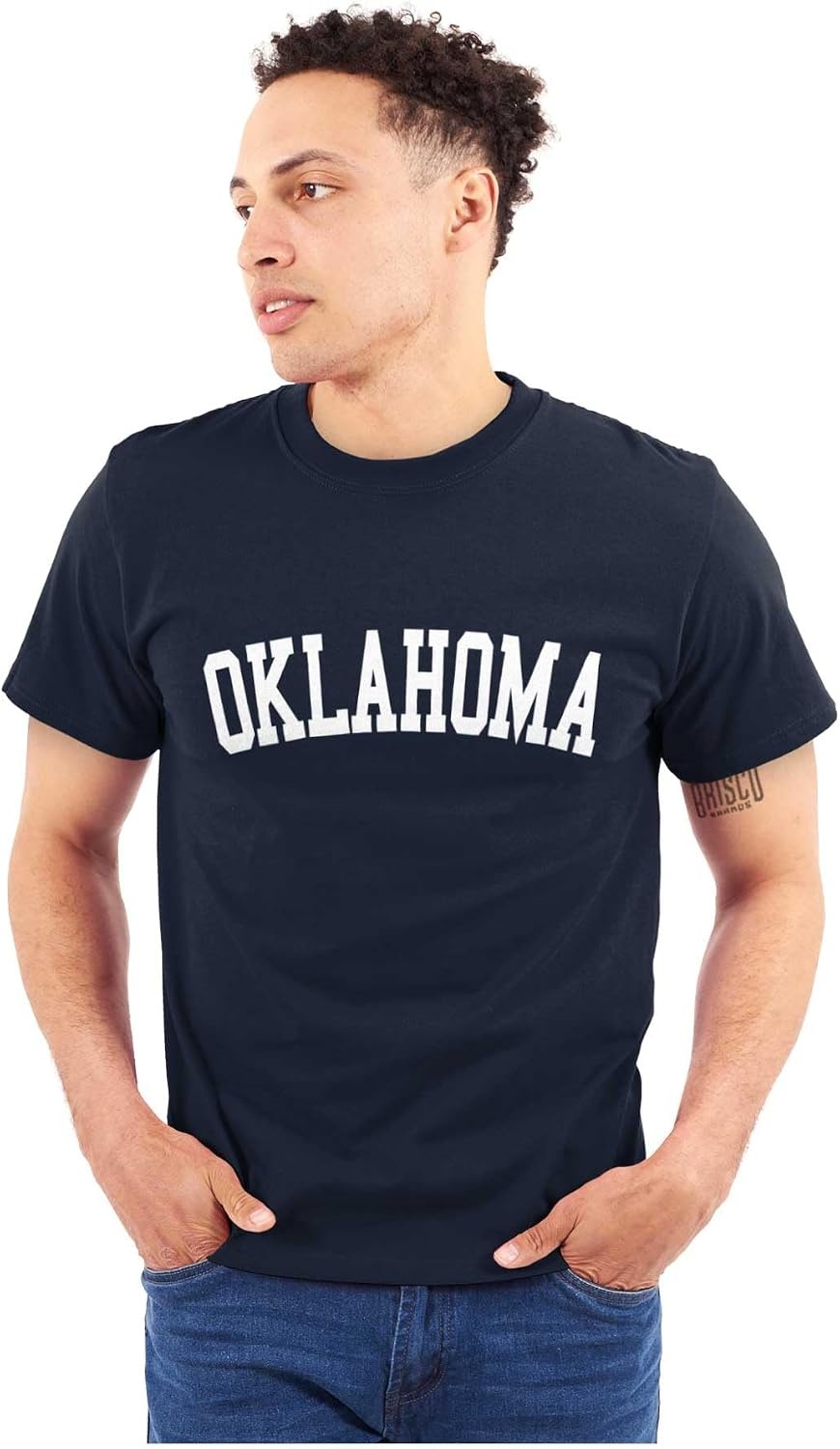 image:imageUSA State Simple Traditional Classic Graphic T Shirt for Men or WomenNavy