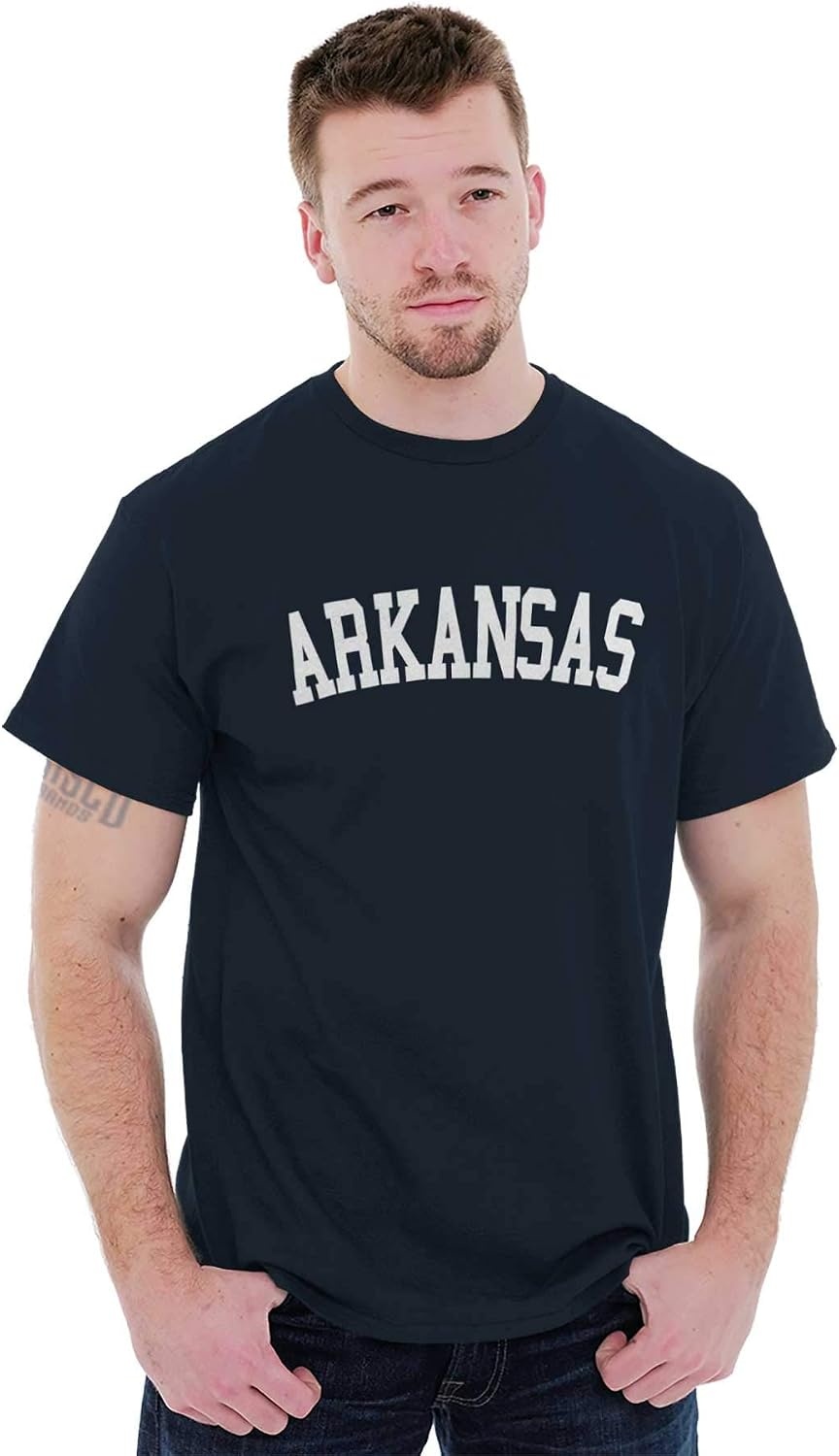 image:imageUSA State Simple Traditional Classic Graphic T Shirt for Men or WomenNavy