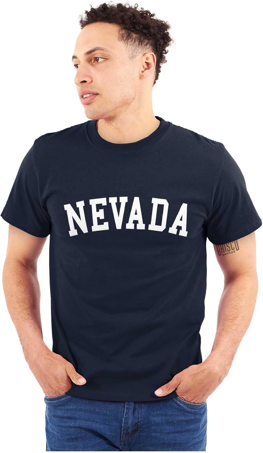 image:imageUSA State Simple Traditional Classic Graphic T Shirt for Men or WomenNavy