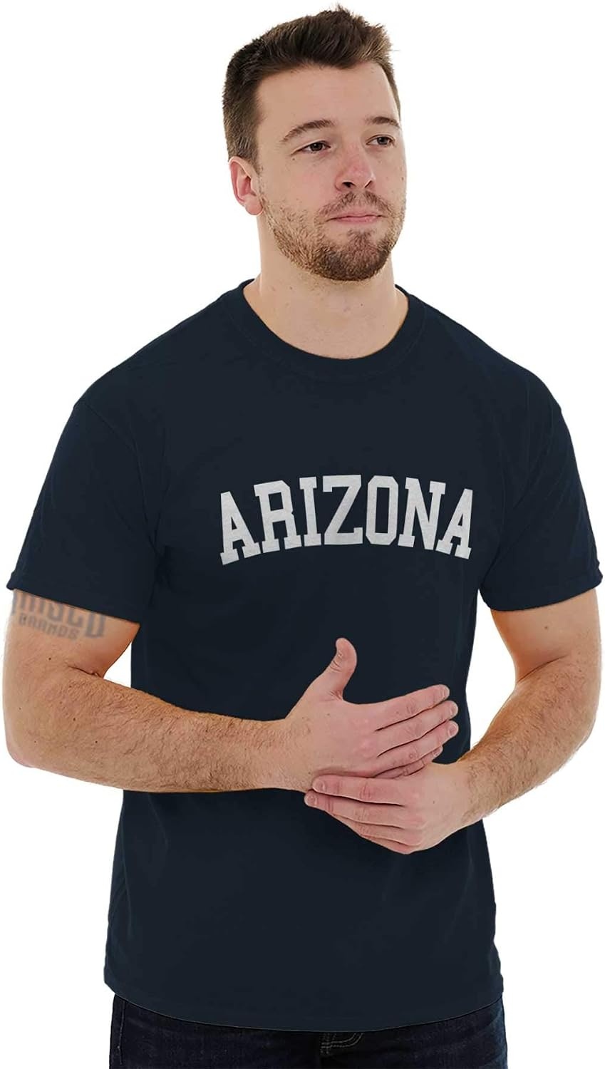 image:imageUSA State Simple Traditional Classic Graphic T Shirt for Men or WomenNavy