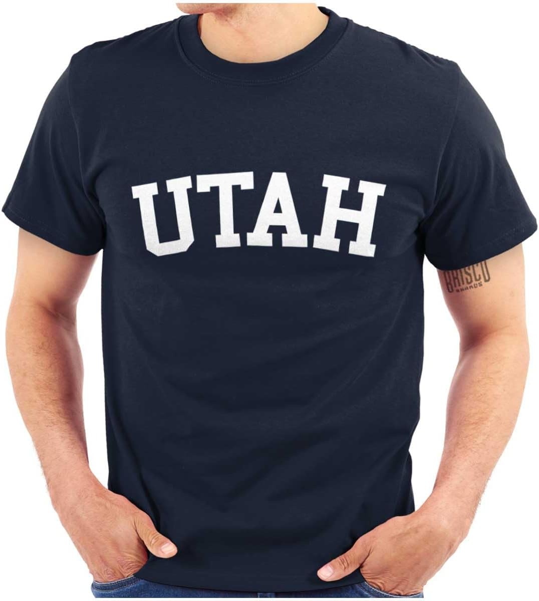 image:imageUSA State Simple Traditional Classic Graphic T Shirt for Men or WomenNavy