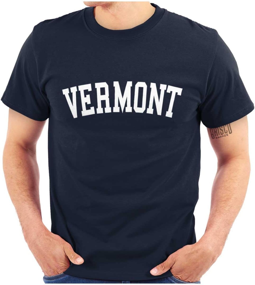 image:imageUSA State Simple Traditional Classic Graphic T Shirt for Men or WomenNavy