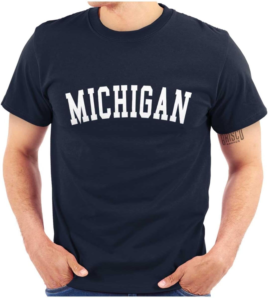 image:imageUSA State Simple Traditional Classic Graphic T Shirt for Men or WomenNavy