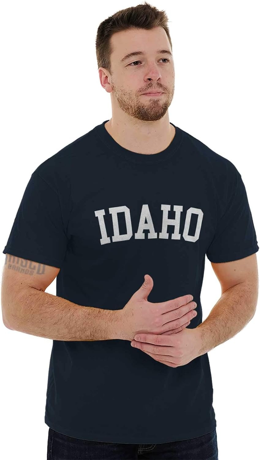 image:imageUSA State Simple Traditional Classic Graphic T Shirt for Men or WomenNavy