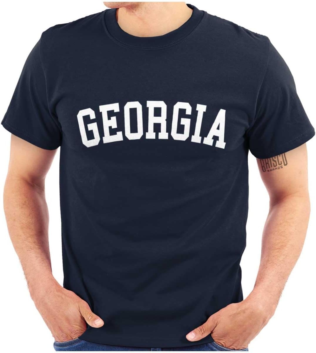 image:imageUSA State Simple Traditional Classic Graphic T Shirt for Men or WomenNavy