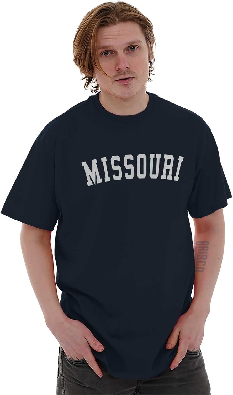 image:imageUSA State Simple Traditional Classic Graphic T Shirt for Men or WomenNavy