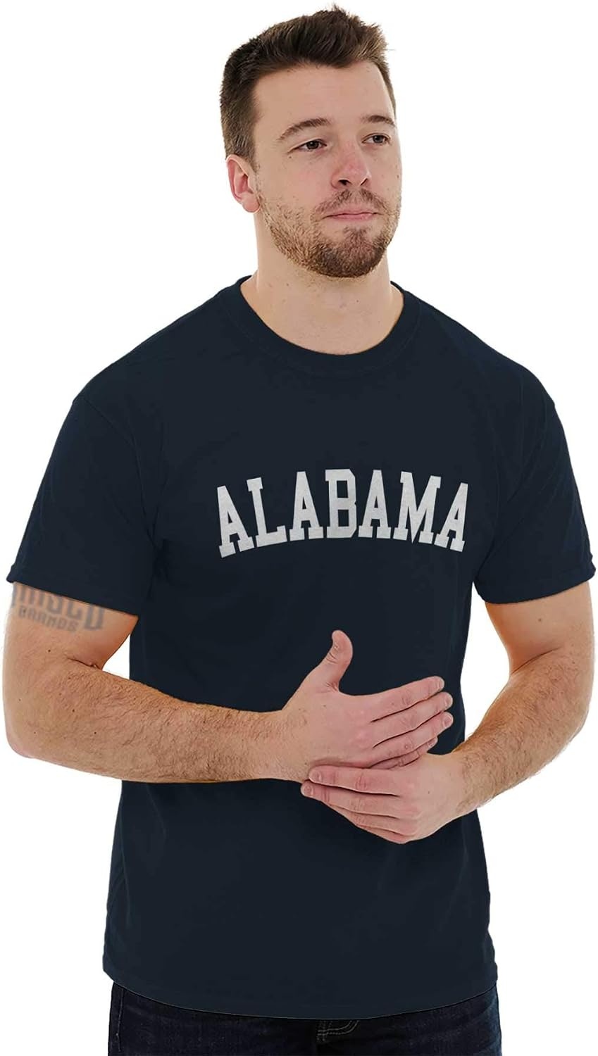 image:imageUSA State Simple Traditional Classic Graphic T Shirt for Men or WomenNavy