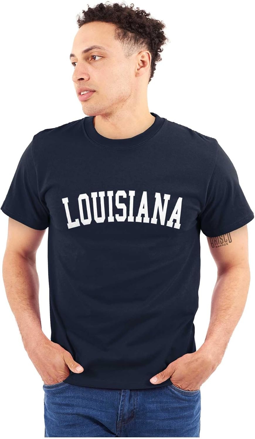 image:imageUSA State Simple Traditional Classic Graphic T Shirt for Men or WomenNavy