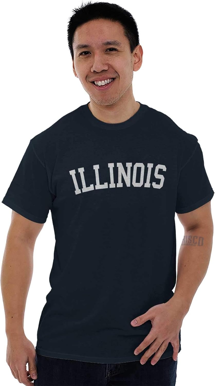 image:imageUSA State Simple Traditional Classic Graphic T Shirt for Men or WomenNavy